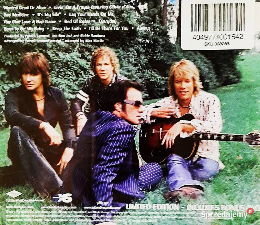 CD Nowa Album CD JON BON JOVI Album Destination