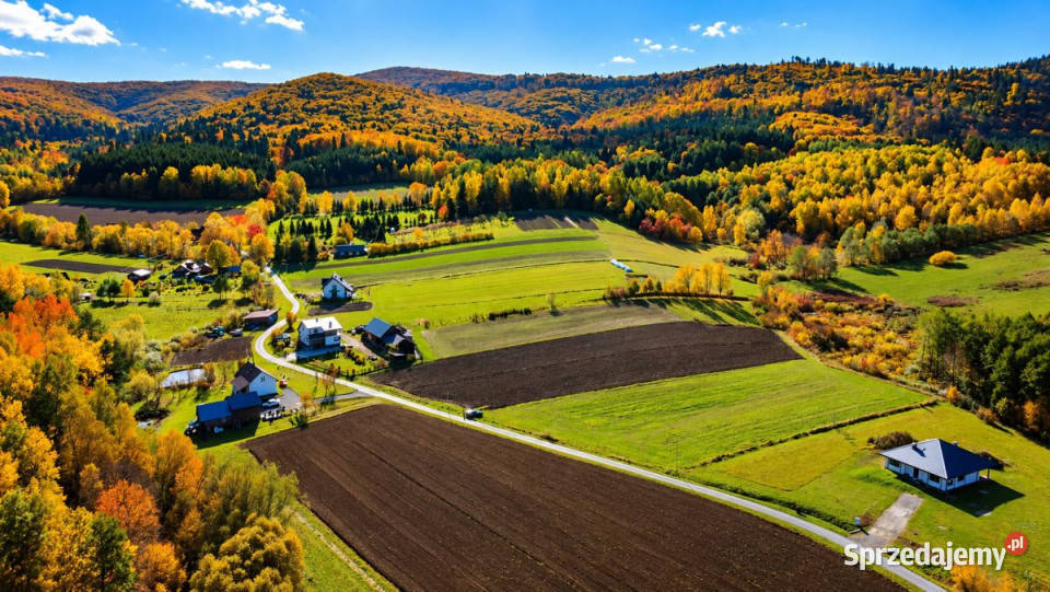 sprzedaży działki 4299m2 Tyrawa Solna sprzedam