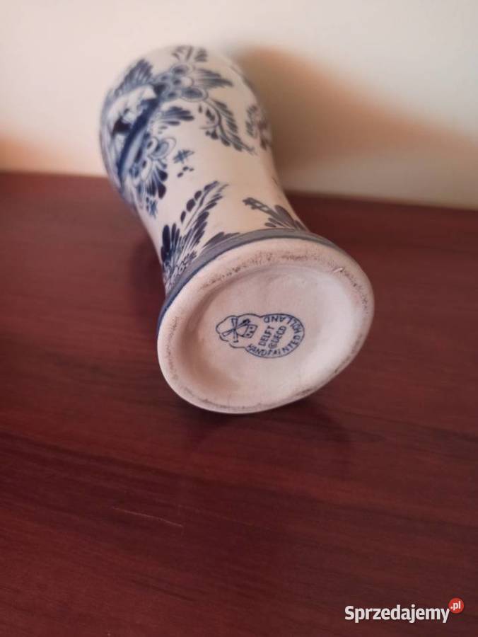 Delft Deco wazon ręcznie malowany porcelana Bielsko-Biała