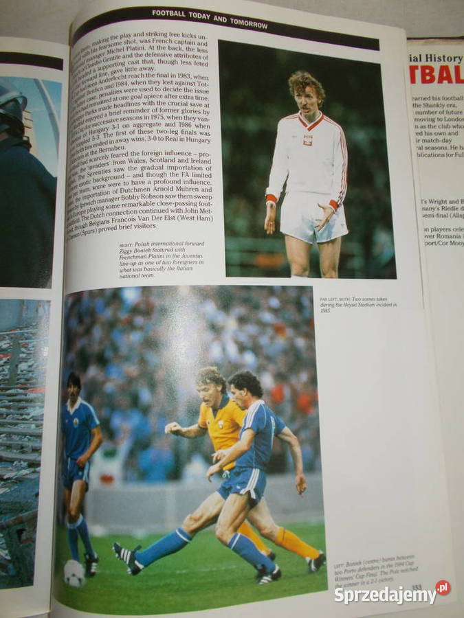 The Pictorial History of FOOTBALLMHeatley twarda z obwolutą Poznań