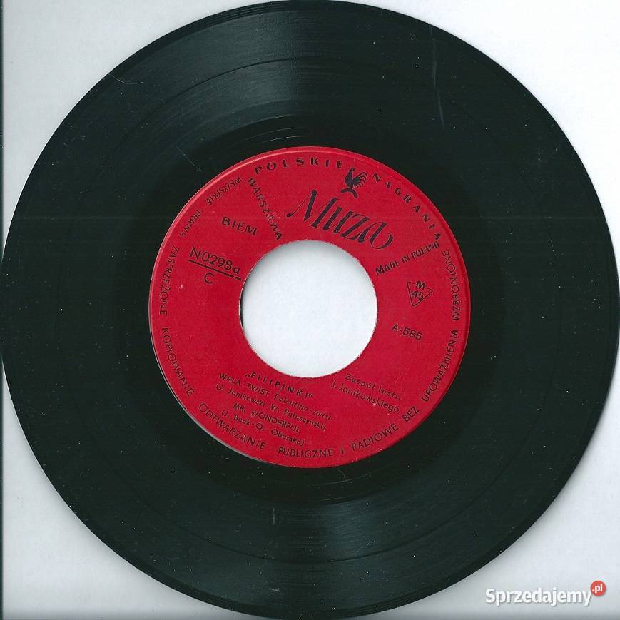 Filipinki płyta winylowa 7Wala twistpłytamuzyka łódzkie Łódź