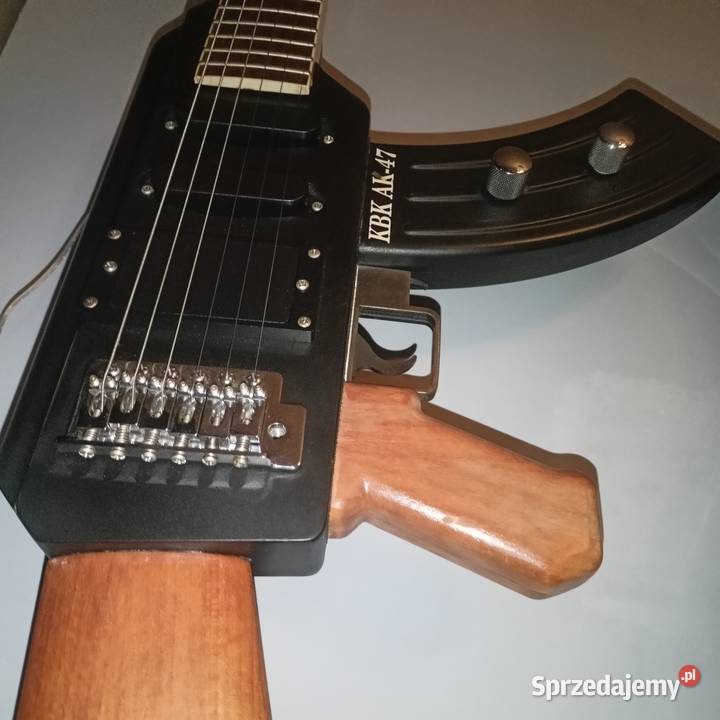GITARA ELEKTRYCZNA KARABIN KBK AK 47 LUTNICZA Ropczyce
