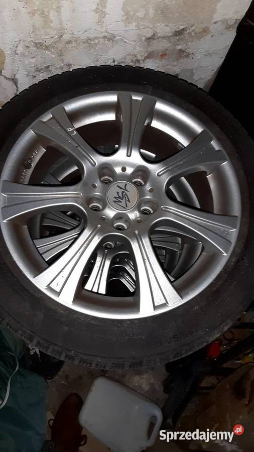 Koła aluminiowe 17 5x112 z oponami zimowymi Inowrocław