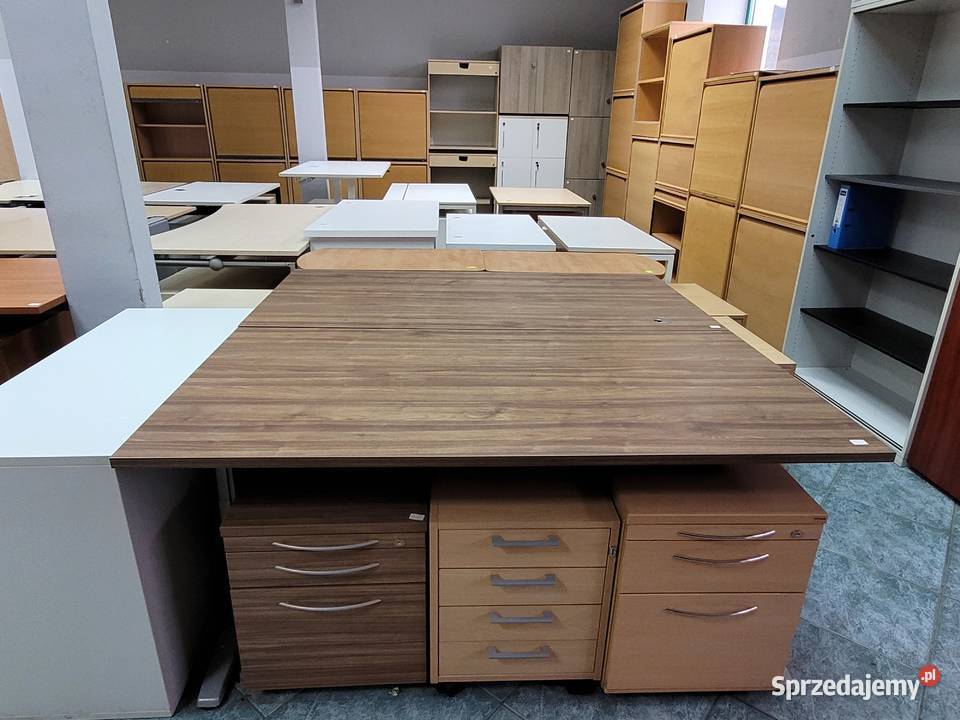 Meble biurowe używane hurt detal biurka szafy Poznań