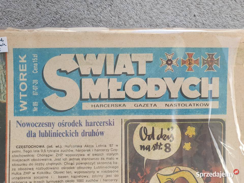 Świat Młodych Jerzy Wróblewski Binio Bill kręci pomorskie Gdynia