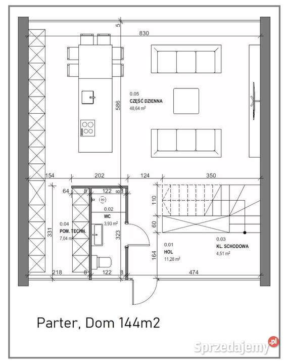 Nowoczesny dom 144m2 energooszczedny łódzkie Łódź