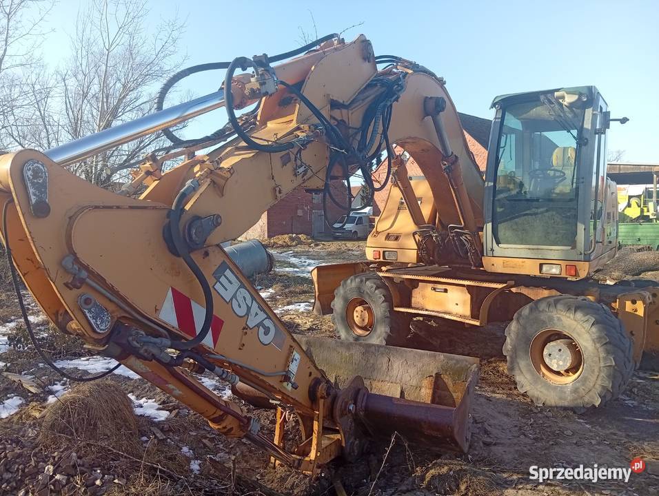 Koparka Case WX145 długie ramięmocna używana Syców