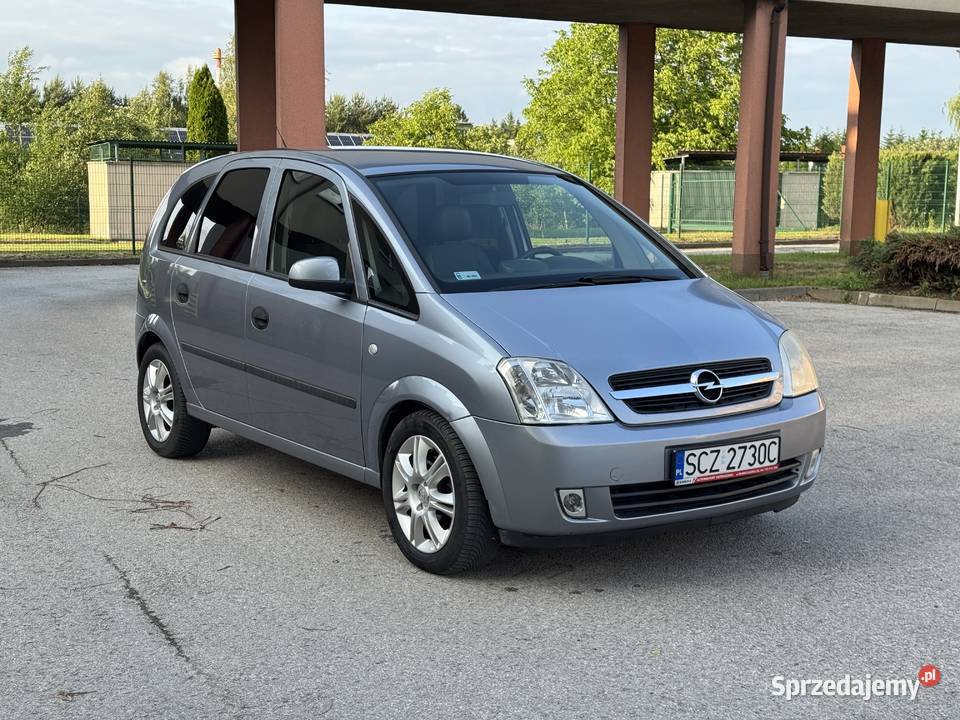 OPEL MERIVA 16 LPG Automat Klima Alu Pół skóra 163850km Rędziny