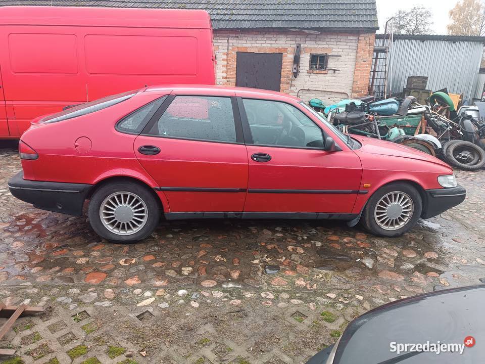 Saab 900 1993 23 z gazem oryginał Wyprzedaję Hatchback Celestynów