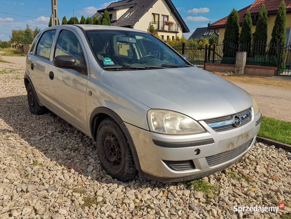 Opel Corsa C 2005 benzyna 12 na czescu Bielsk Podlaski sprzedam