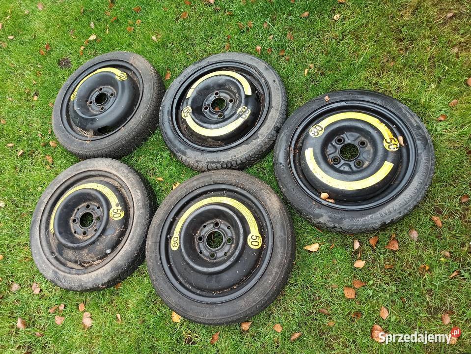 Koło dojazdowe dojazdówka zapas VW seat 4x100 14 Pułtusk