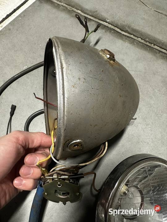 Skorupa lampy klosz oprawka WFM SHL WSK Białystok