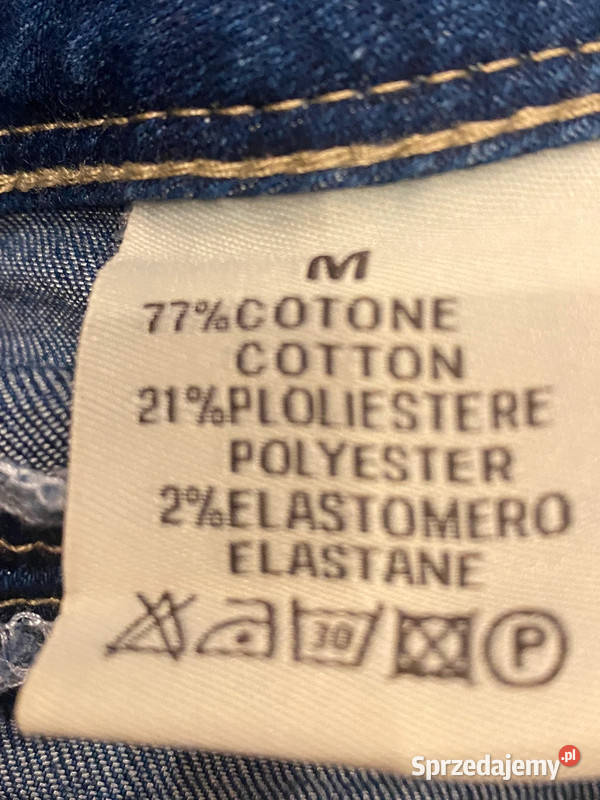 Dżinsyjeansy rozmiar M zapinane na guziki Warszawa
