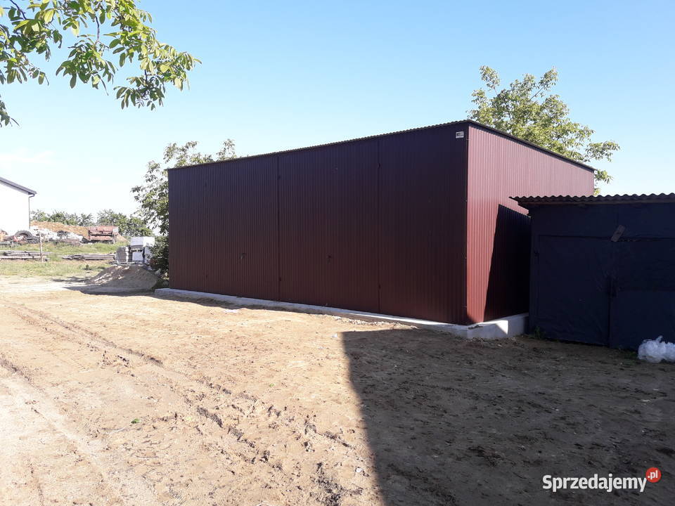 Garaż blaszany 7x6 Hala Garaże Blaszane Wiata Zgierz