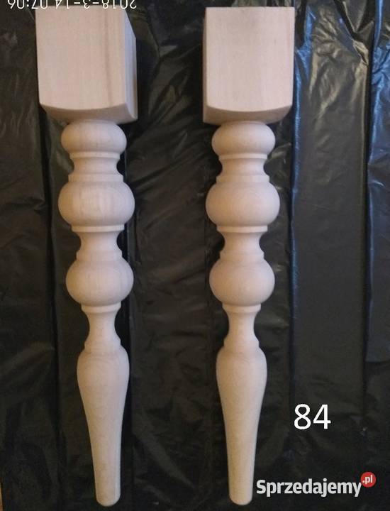 Noga drewniana Nóżka do mebli PRODUCENT Lubań