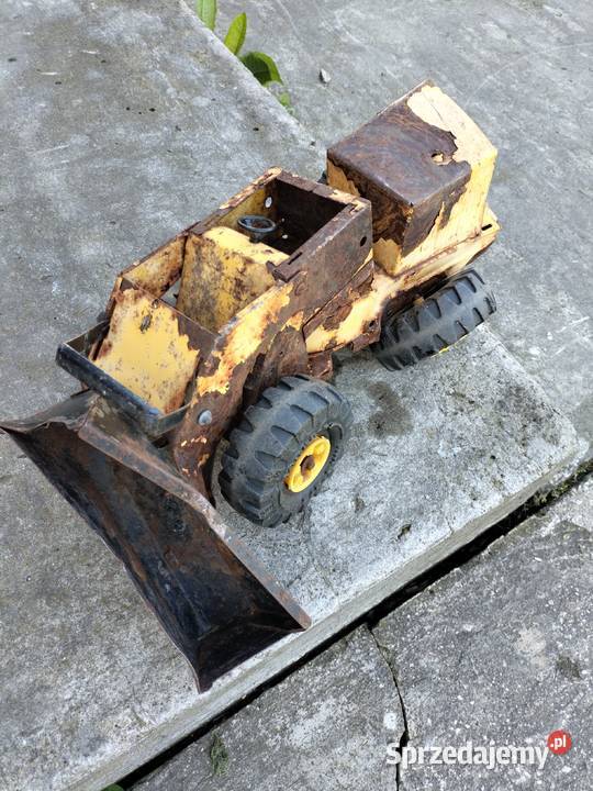 Zabawka Tonka Mighty Loader 1972 z PRLu Poświętne