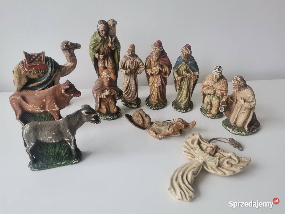 Stara przedwojenna Szopka Bożonarodzeniowa Katowice