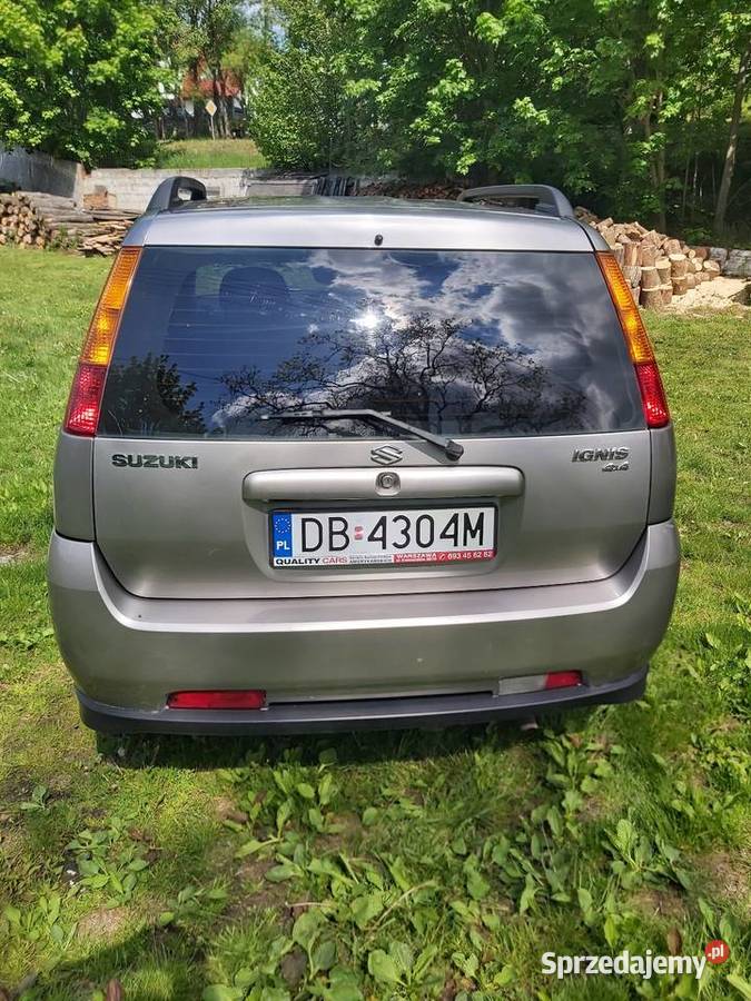 Suzuki ignis 2005 4x4 15 benzyna lpg Wałbrzych