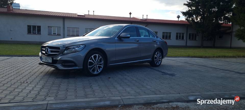 Mercedes C W205 SALON Bezwypadkowy Niski 180 180 Kraków