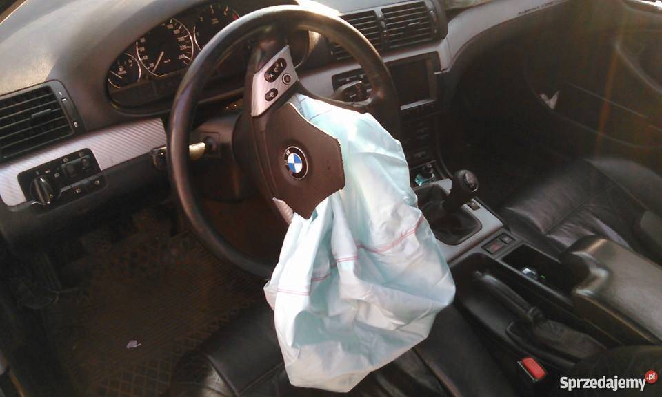 sprzedam bmw e46 uszkodzone bogata wersja sprzedam