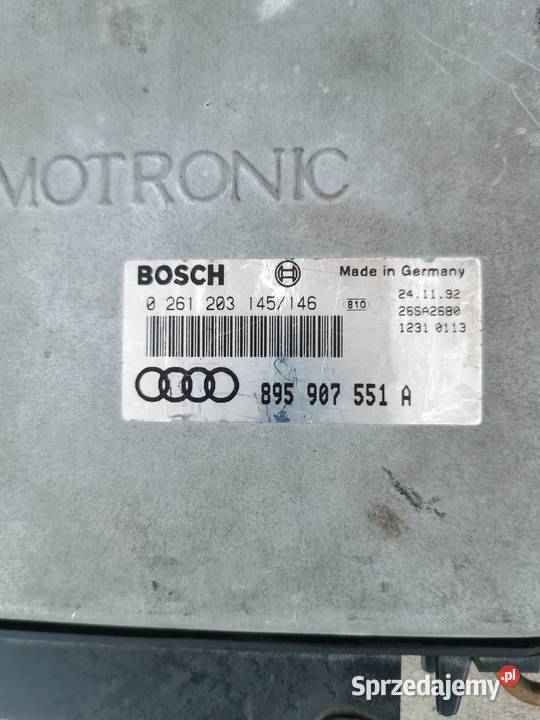 Komputer silnika Audi S4 C4 S6 C4 22 turbo Rok produkcji 1994 Jacnia