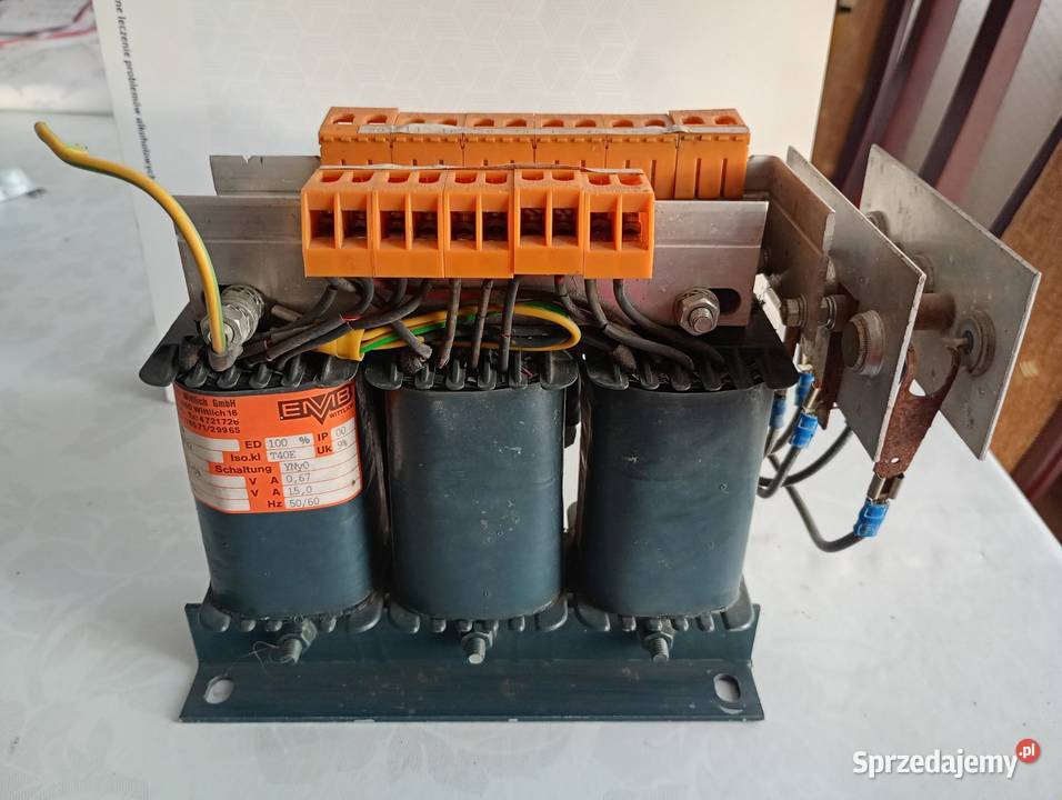 Transformator trójfazowy EMB Wilczogóra sprzedam