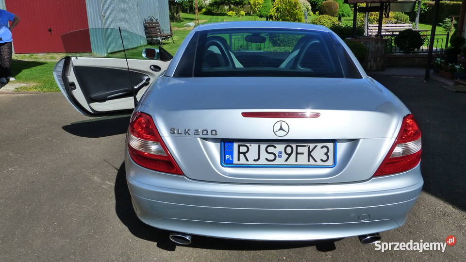 Mercedes SLK 200 2/3 podkarpackie Osobnica