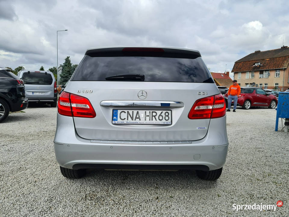 Mercedes B 180 Salon Serwisowany Xenon Led 2xPDC manualna Mercedes-Benz wielkopolskie Wągrowiec
