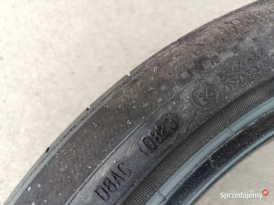 1 Opona Letnia Continental SportContact6 2354018 18cale wielkopolskie Ryczywół sprzedam