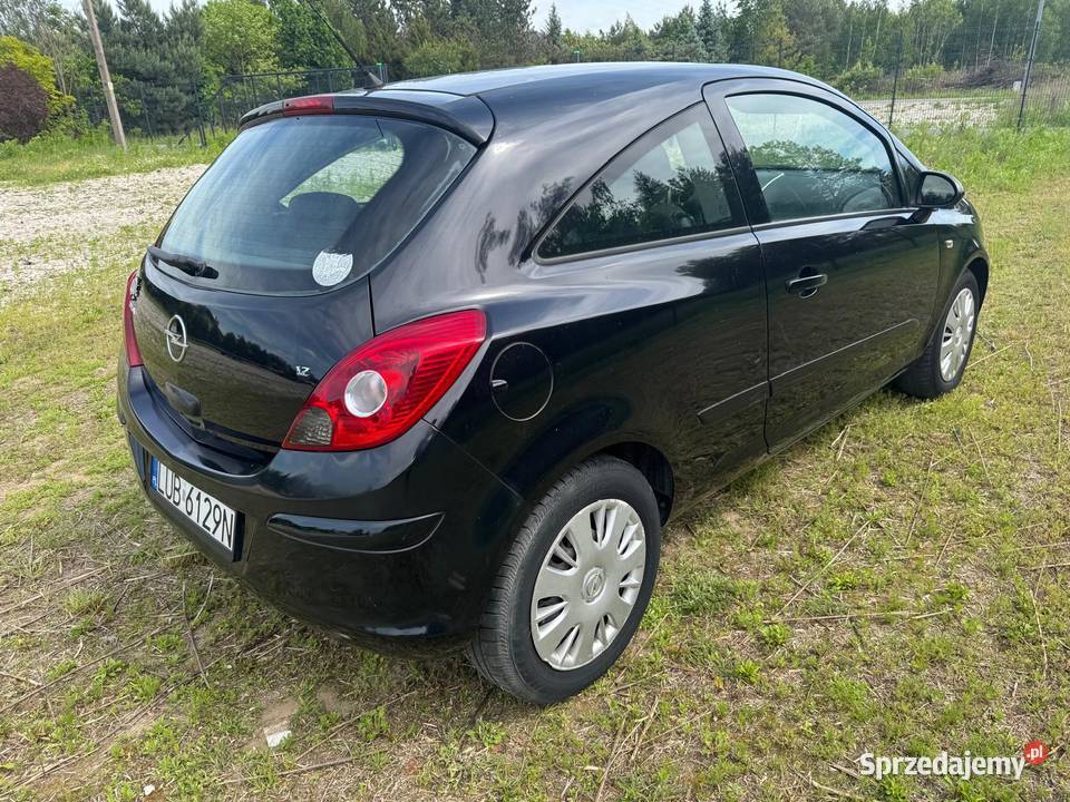 Opel Corsa D 2007 12 benzyna 80 klima tempomat lubelskie