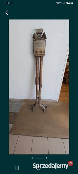 Tłumik środkowy porsche panamery Motoryzacja