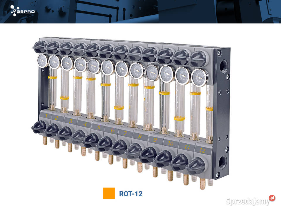 ROTAMETR PRZEPŁYWOMIERZ ROZDZIELACZ WODY 12 Sosnowiec sprzedam