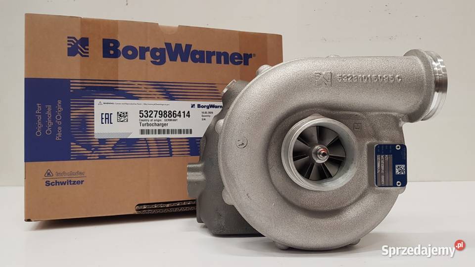 Nowa turbosprężarka BorgWarner KKK 53279886414 Siedlce