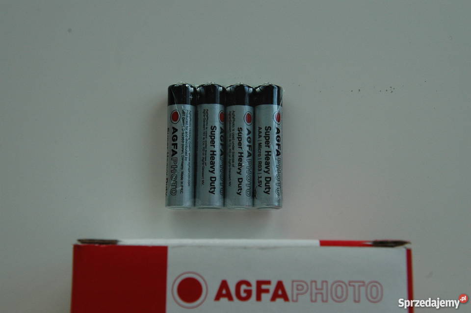 Baterie AA R6 AGFA 40 Elektronika Gdynia sprzedam
