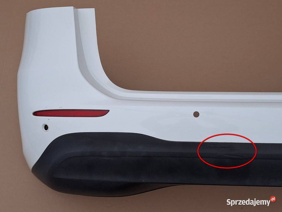 MERCEDES BKLASA W247 ZDERZAK TYŁ TYLNY DOKŁADKA sprzedam