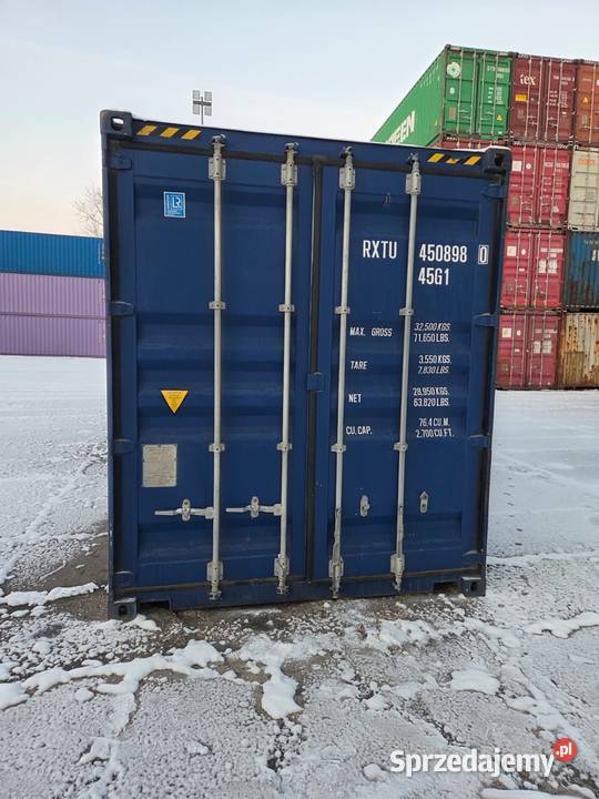 Kontener morski 40 HC 12 metrowy stan Pewny Kielce