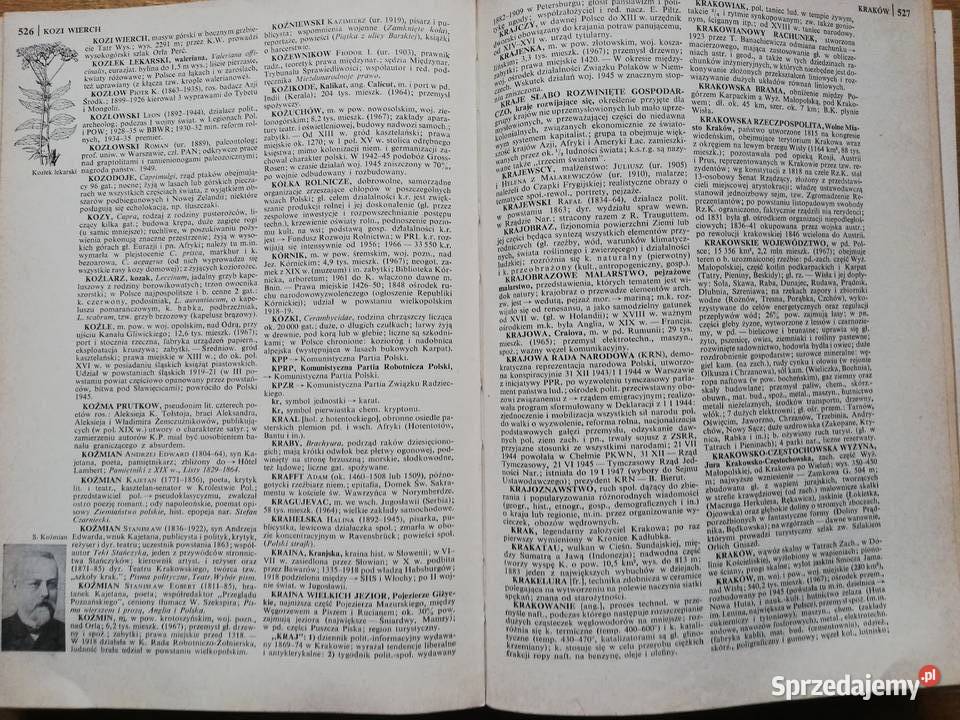 Mała encyklopedia powszechna PWN małopolskie Kraków