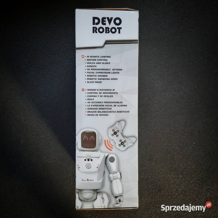 Devo Robot zdalnie sterowany robot interaktywny Dla Dziecka małopolskie Nowy Sącz