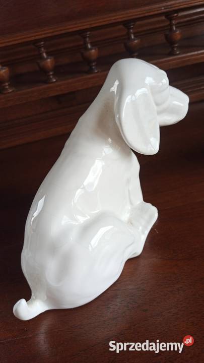 Figurka psa siedzącego Syg Acobaca Made in Gdańsk