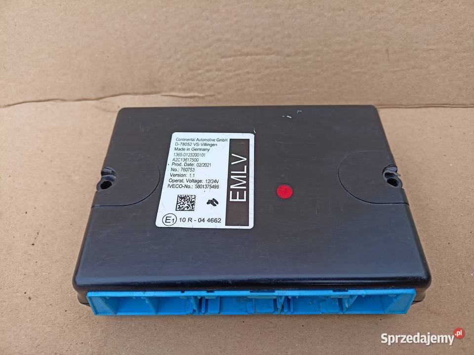 KOMPUTER MODUŁ ECU 5801375499 IVECO DAILY dostawcze