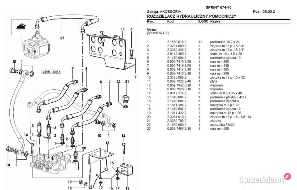 LAMBORGHINI SPRINT 67470 katalog części Polsku Poradniki, albumy i reportaże pomorskie Gdańsk