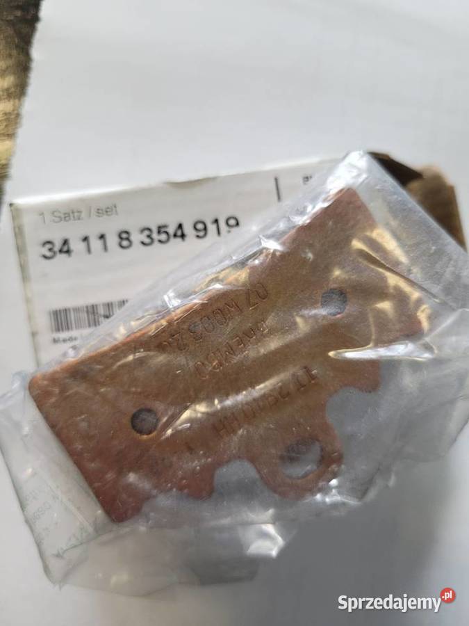 Klocki BMW 34118354919 34 11 8 354 919 G310GS Pozostałe Radom sprzedam