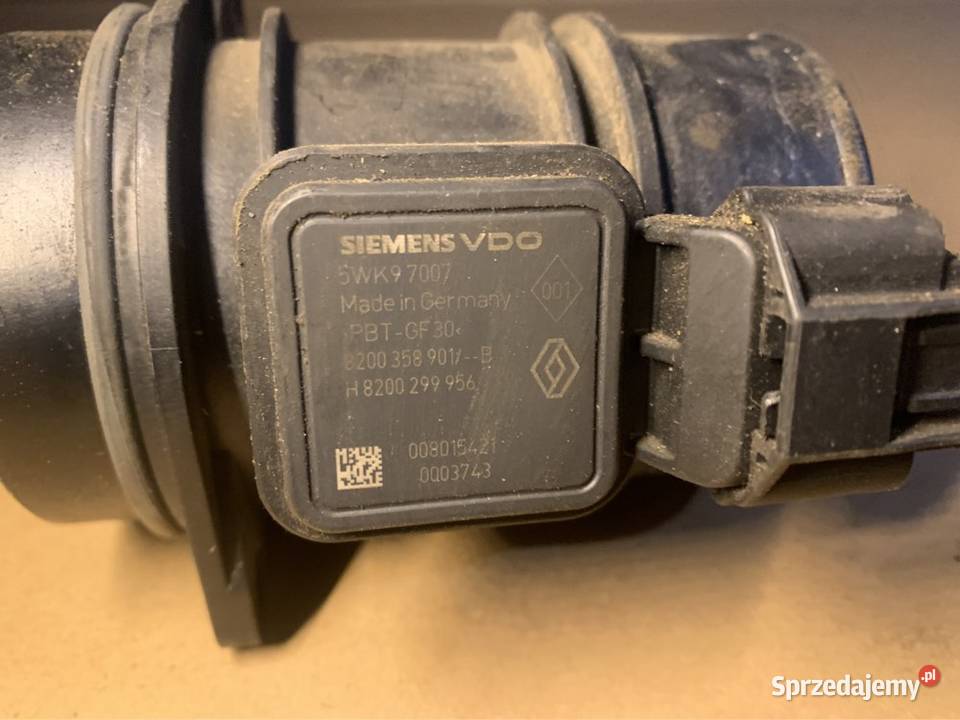 Przepływomierz 15 dCi 8200299956 Renault Clio