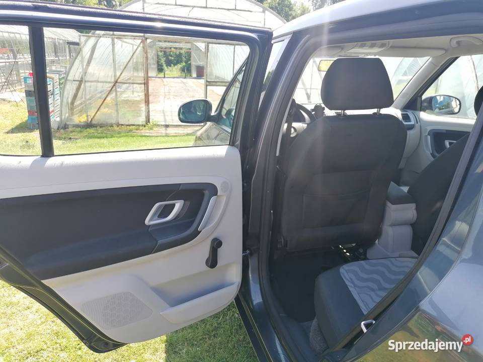 Skoda Fabia II grafitowy śląskie