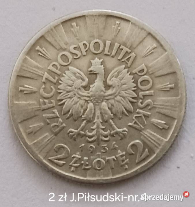 2 J Piłsudski 1934 r 4 Oryginał wielkopolskie Konin sprzedam