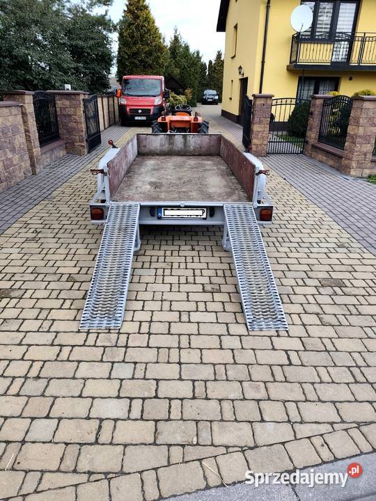 Przyczepa Pod Minikoparkę DMC 2500 Najazdy Lawety Wodzisław sprzedam