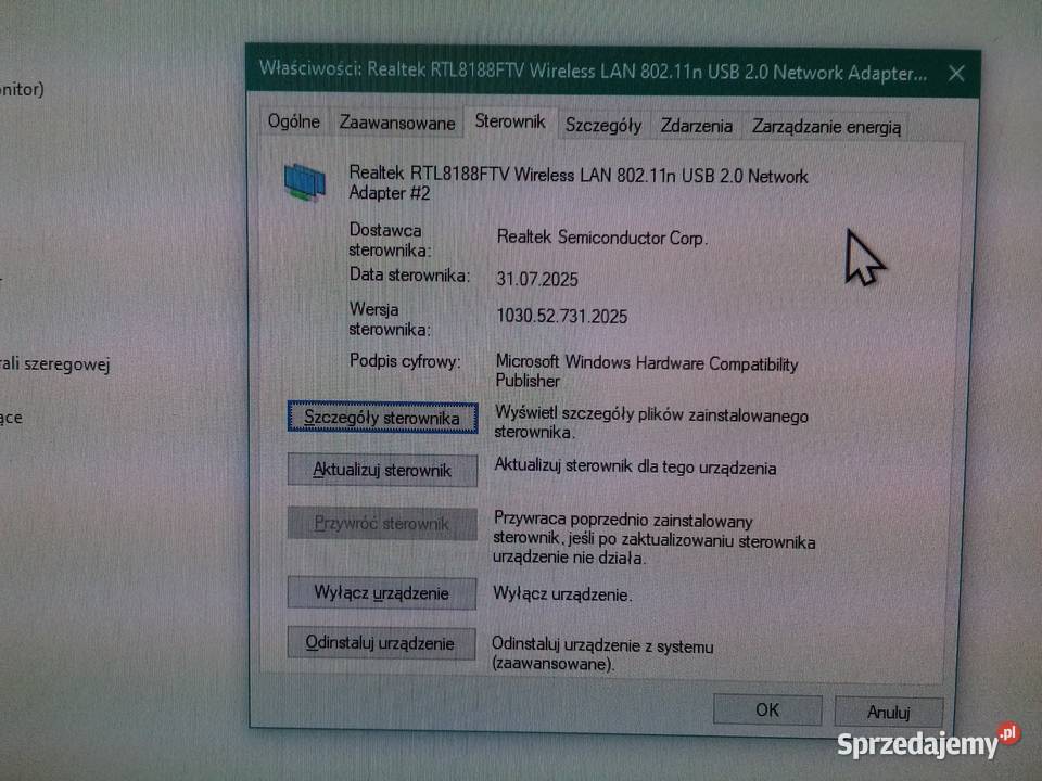 Mini USB WiFi Adapter RTL8188 150Mbps karta Internet i komunikacja Bydgoszcz