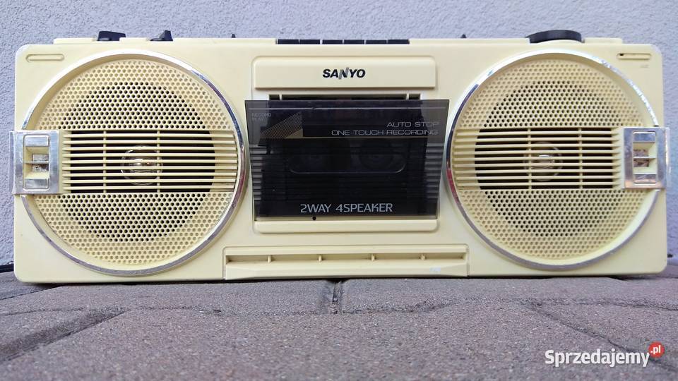 Sanyo M9709LO Radiomagnetofon Japan 4głosniki Świebodzice