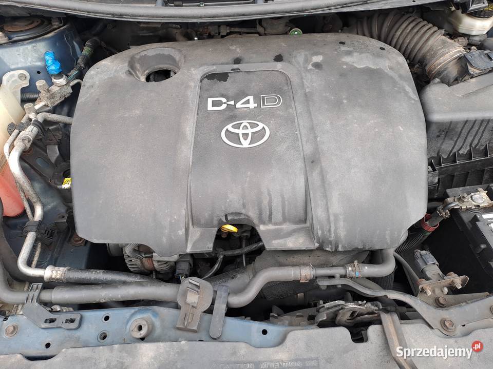 Toyota Auris I E15 20 D4D 90 silnik kompletny śląskie Jastrzębie-Zdrój