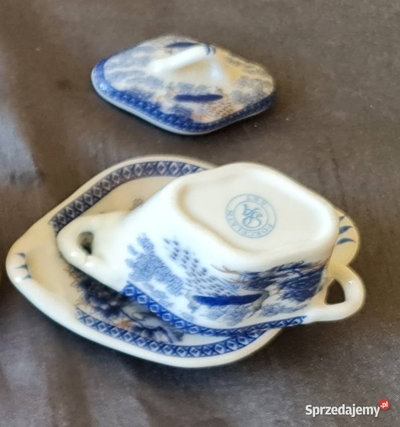 Porcelanowa mini waza 1 dekada XXI w 5 mazowieckie Warszawa